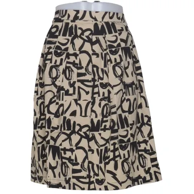Kjol (Beige, Svart) från Grey Wolf Bomull, Elastan