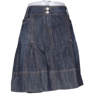Jeanskjol (Blå) från ESPRIT Collection Bomull, Elastan