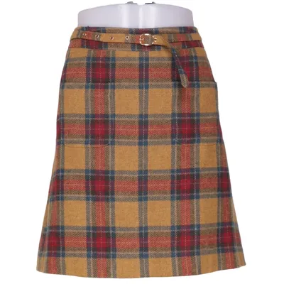 Rock (Braun, Rot, Blau) von Edith & Ella Polyester, Viskose, Wolle