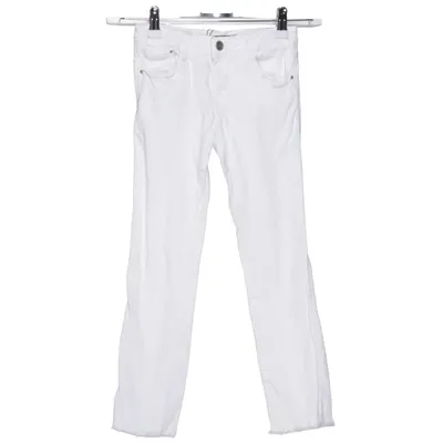 Jeans (White) from Mango Kids Cotton, Elastane, Polyester