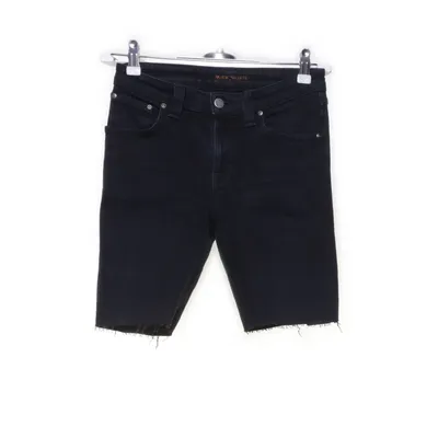 Jeansshorts (Svart) från Nudie Jeans Elastan, Ekologisk bomull