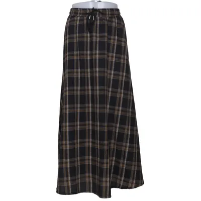 Jupe (Noir, Marron, Blanc) de Romwe Polyester