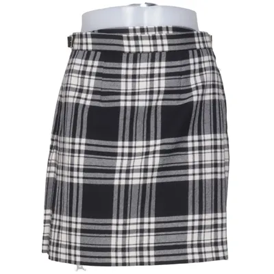 Skirt (Black, White) from James Pringle Weavers Wool