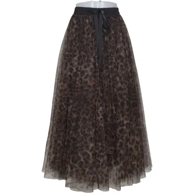 Tule rok (Bruin, Zwart) van Choklate Polyester