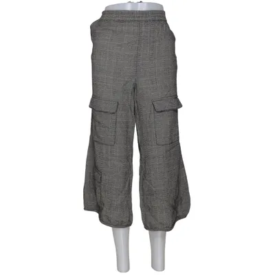 Cargo broek (Zwart, Wit) van The Masai Clothing Company Wol