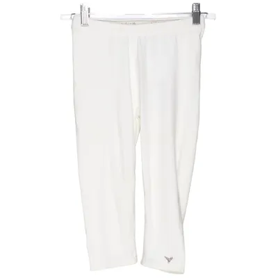 Three-quarter pants (White) from Iyshi Cotton, Elastane