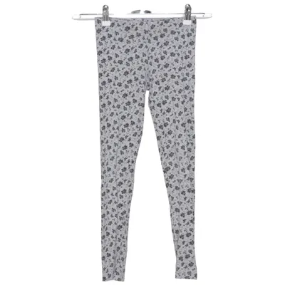 Leggings (Grå, Sort) fra Pepperts Bomuld, Elastan