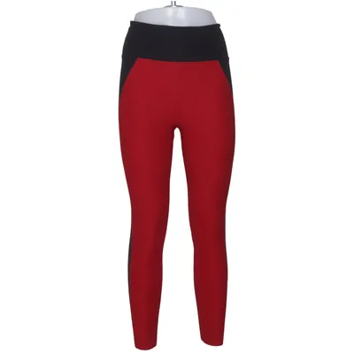 Sportleggings (Rood, Zwart) van Rivia Sports Elastaan, Polyamide