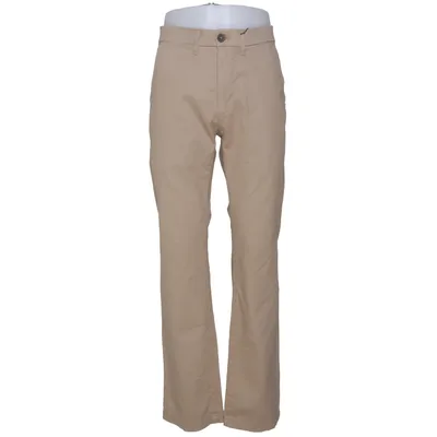 Chinos (Beige) van Dressmann Elastaan, Organisch katoen