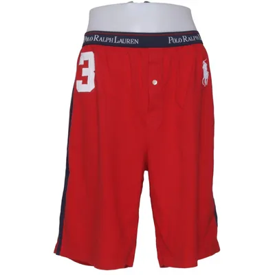 Short de pyjama (Rouge, Multicolore) de Polo Ralph Lauren Sleepwear Coton
