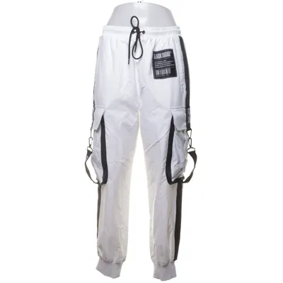 Cargobyxor (Vit, Svart) från Black Squad Elastan, Polyester