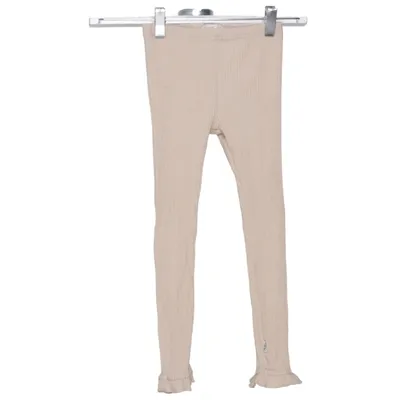 Leggings (Beige) van House of Jamie Elastaan, Organisch katoen