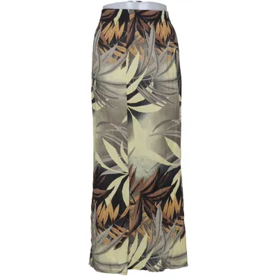 Jupe longue (Jaune, Marron, Noir) de GR Design Lin, Viscose
