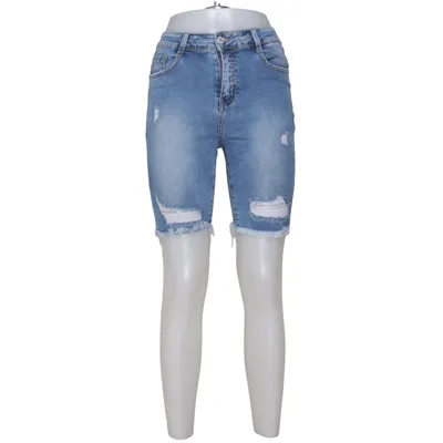 Jeansshorts (Blå) fra Realty Bomuld, Elastan