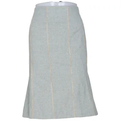 Kjol (Grå, Flerfärgad) från Múus Acetat, Akryl, Polyester, Viskos, Ull
