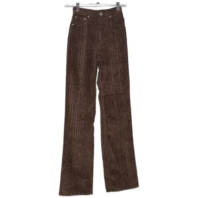 Corduroy pants (Brown) from Acne Studios Cotton