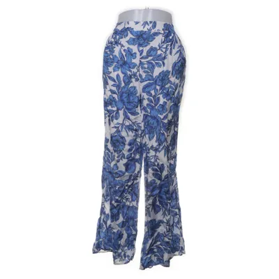 Pantalon patte d'éléphant (Bleu, Blanc, Multicolore) de Indiska Viscose