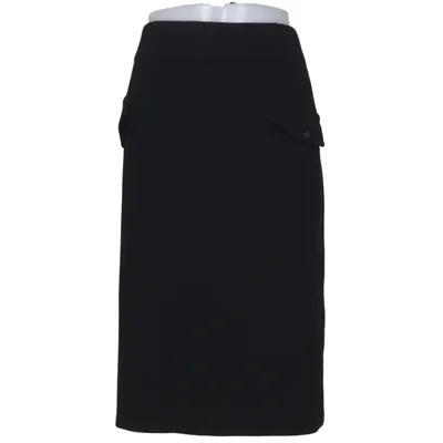 Nederdel (Sort) fra Anna Field Curvy Elastan, Polyester, Viscose
