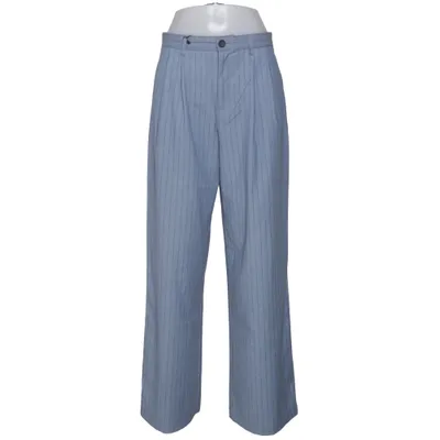 Palazzo pants (Blue) from Bershka Elastane, Polyester, Viscose
