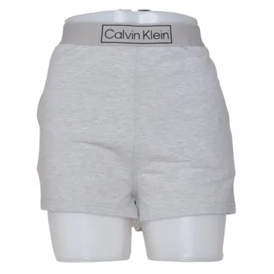 Pyjamashorts (Grijs) van Calvin Klein Sleepwear Katoen, Elastaan, Gerecycled polyester