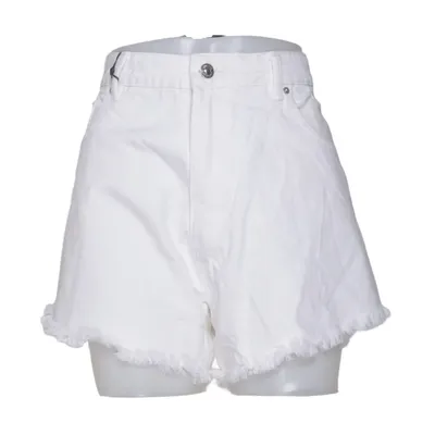 Denim shorts (White) from Perfect Jeans Cotton