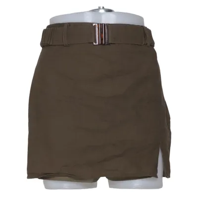 Skort (Green) from Zara Cotton, Linen
