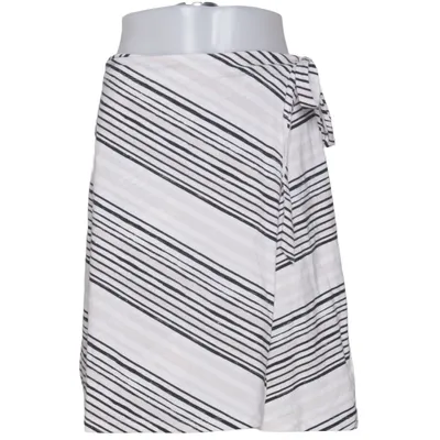 Jupe portefeuille (Blanc, Noir, Beige) de Dakini Coton, Élasthane