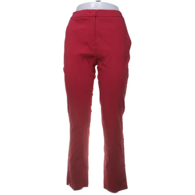 Pants (Red, Pink) from Mango Cotton, Elastane, Polyamide, Polyester, Viscose