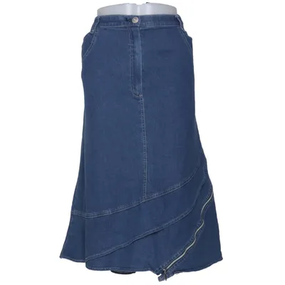 Denim skirt (Blue) from Christine Laure Cotton, Elastane