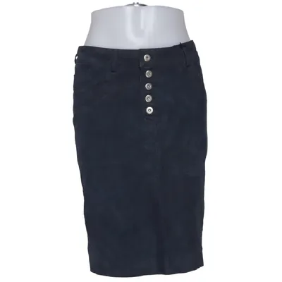 Leather skirt (Gray) from Brave@ Leather, Polyester