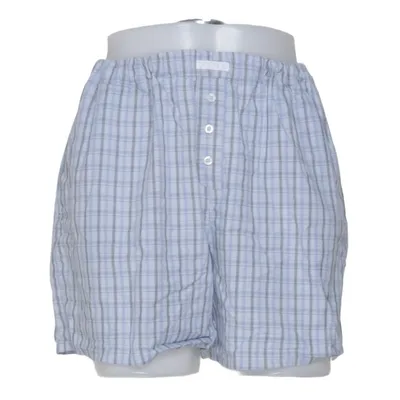 Pyjamashorts (Blauw, Wit) van Lounge Katoen