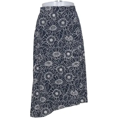 Jupe (Blanc, Bleu) de Holebrook Sweden Élasthane, Viscose