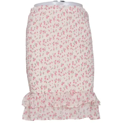 Kjol (Beige, Rosa) från Bik Bok Polyester