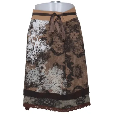 Skirt (Brown, Black) from Desigual