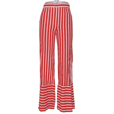 Palazzo pants (Red, White) from Zara Woman Collection