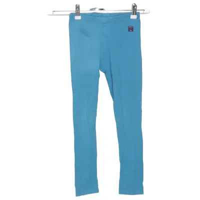 Legging (Bleu) de Polarn O. Pyret Coton, Élasthane