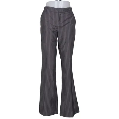 Kostuumbroek (Grijs, Wit) van Gina Tricot Gerecycled polyester