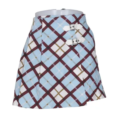 Skirt (Blue, White, Multicolored) from Marc by Marc Jacobs Cotton, Elastane