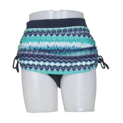 Jupe de natation (Bleu, Vert, Blanc) de Wiki