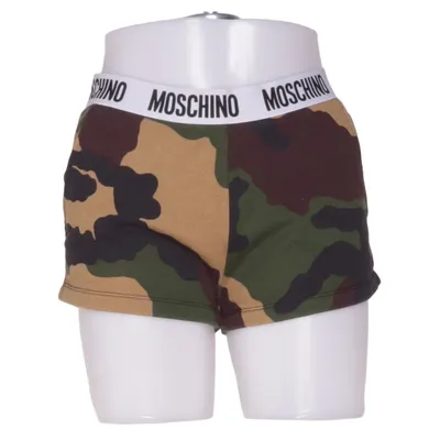 Freizeitshorts (Grün, Braun, Schwarz) von Moschino Underwear Baumwolle