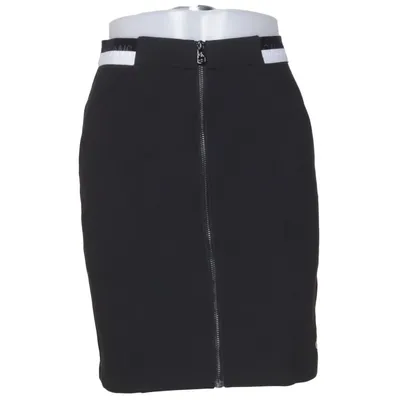 Jupe (Noir, Blanc) de Calvin Klein Jeans Élasthane, Polyester, Viscose