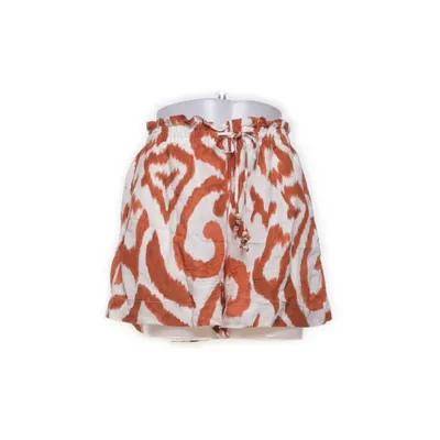 Korte broek (Wit, Bruin) van H&M Katoen, Linnen, Viscose