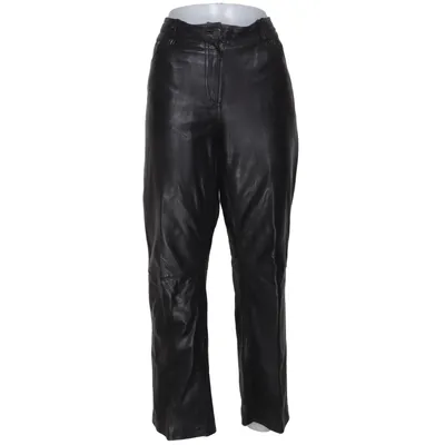 Leren broek (Zwart) van Kello Leer, Polyester