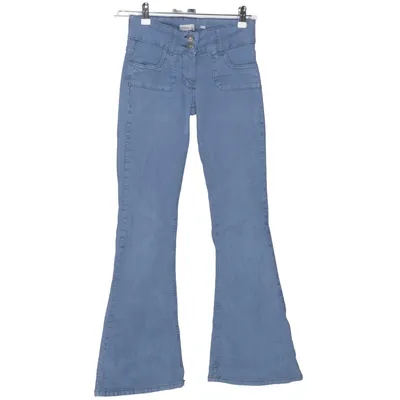 Corduroy broek (Blauw) van Subdued Katoen, Elastaan