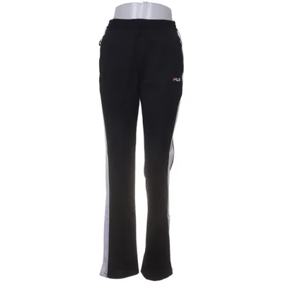 Träningsbyxor (Svart, Vit) från Fila Bomull, Polyester