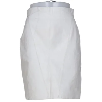 Jupe en cuir (Blanc) de Pelle Pelle Polyamide