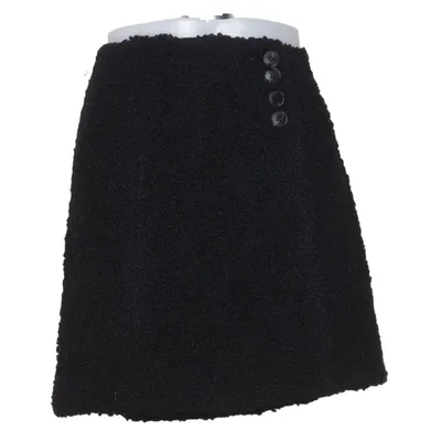 Nederdel (Sort) fra By Malene Birger Polyamid, Uld
