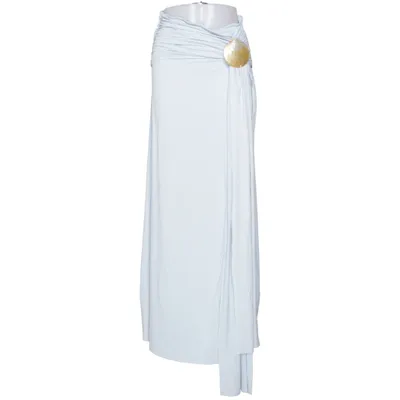 Maxi nederdel (Blå) fra White Fox Elastan, Polyamid, Polyester