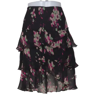 Skirt (Black, Multicolored) from Club Monaco Silk