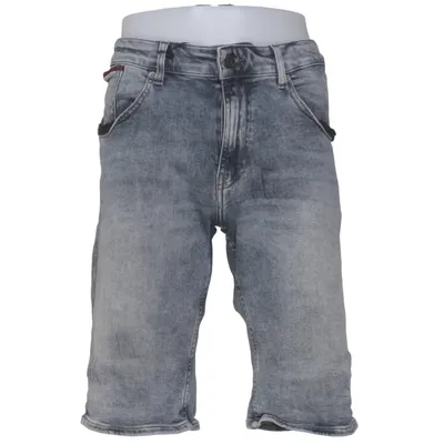 Denim shorts (Grijs) van Tommy Hilfiger Jeans Katoen, Elastaan